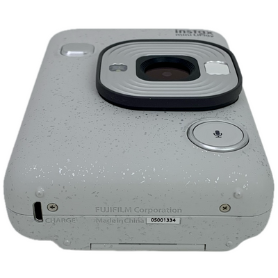 FUJIFILM instax mini LiPlay チェキ ハイブリッドインスタントカメラ ストーンホワイト 2020年 スマートフォンアプリ連携機能 フジフィルム 【103062987007】