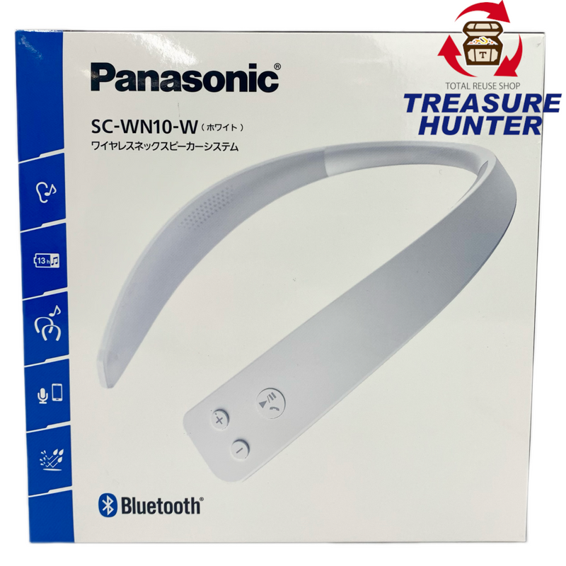 Panasonic ワイヤレスネックスピーカー SC-WN10-W Bluetooth対応 パナソニック 【103063000002】