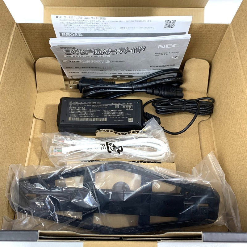NEC 無線LANルーター　PA-WX6000HP 接続36台/12人　Aterm IPv6 ブラック 【103063042008】