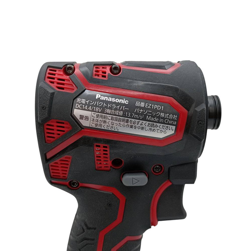未使用品 Panasonic 充電式インパクトドライバー EZ1PD1X-R 2021年 パナソニック 本体のみ 【103064088002】