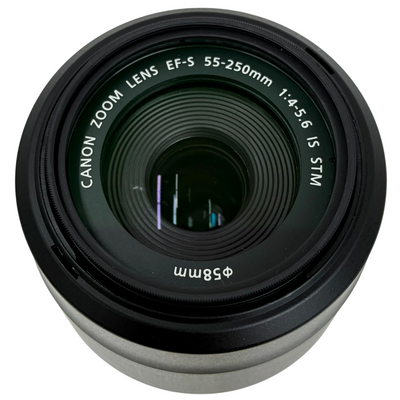 Canon EF-S55-250mm F4-5.6 IS STM 望遠レンズ キヤノンEFマウント系 キャノン 【103064375007】