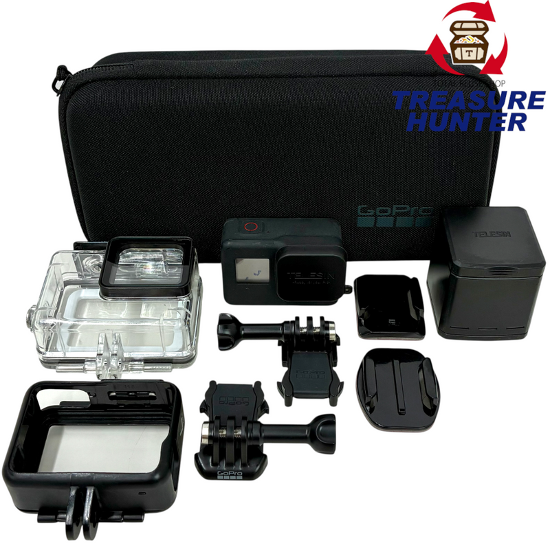 GoPro HERO7 Black ウェアラブルアクションカメラ CHDHX-701-FW Wi-Fi、Bluetooth対応 2018年 ゴープロ 【103064850007】