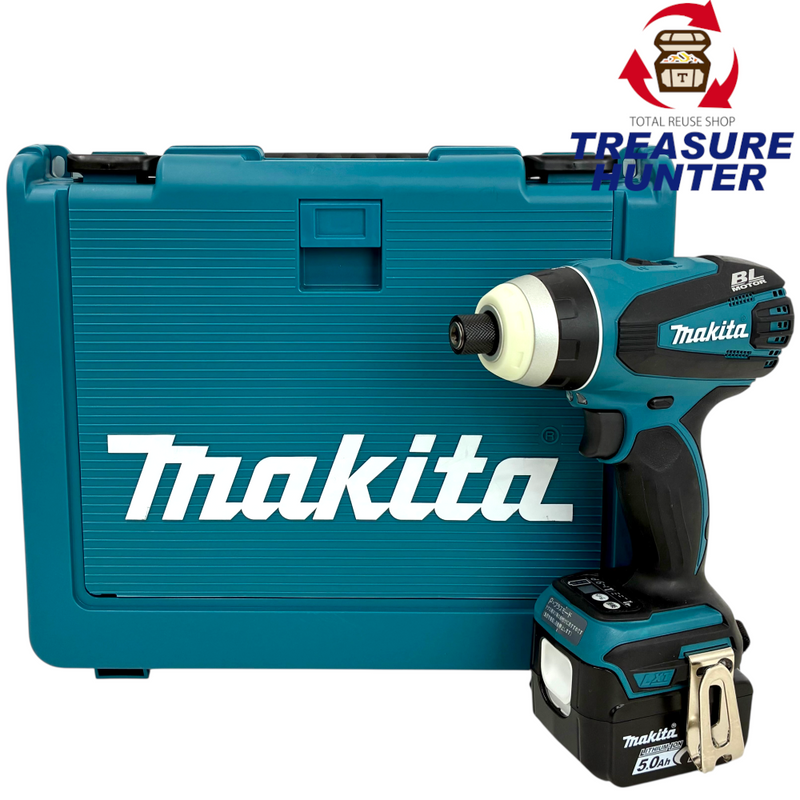 makita 充電式 インパクトドライバー TP131DRTX ブルー 14.4V 5.0Ah LEDライト搭載 マキタ 【103065346006】