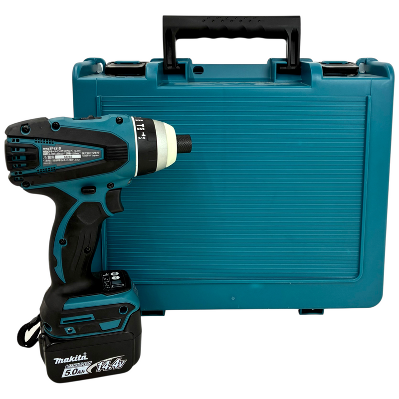 makita 充電式 インパクトドライバー TP131DRTX ブルー 14.4V 5.0Ah LEDライト搭載 マキタ 【103065346006】