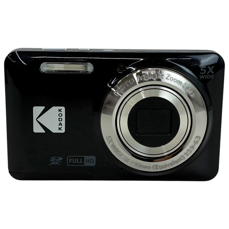 KODAK PIXPRO デジタルカメラ 1635万画素 FZ55 ブラック 2.7インチ 2022年 コダック 【103065497007】