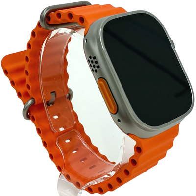 Apple Watch Ultra 2(アップルウォッチウルトラ2) GPS+Cellularモデル 49mm MREH3J/A オレンジオーシャンバンド 耐水 防塵 2023年 【103065591002】