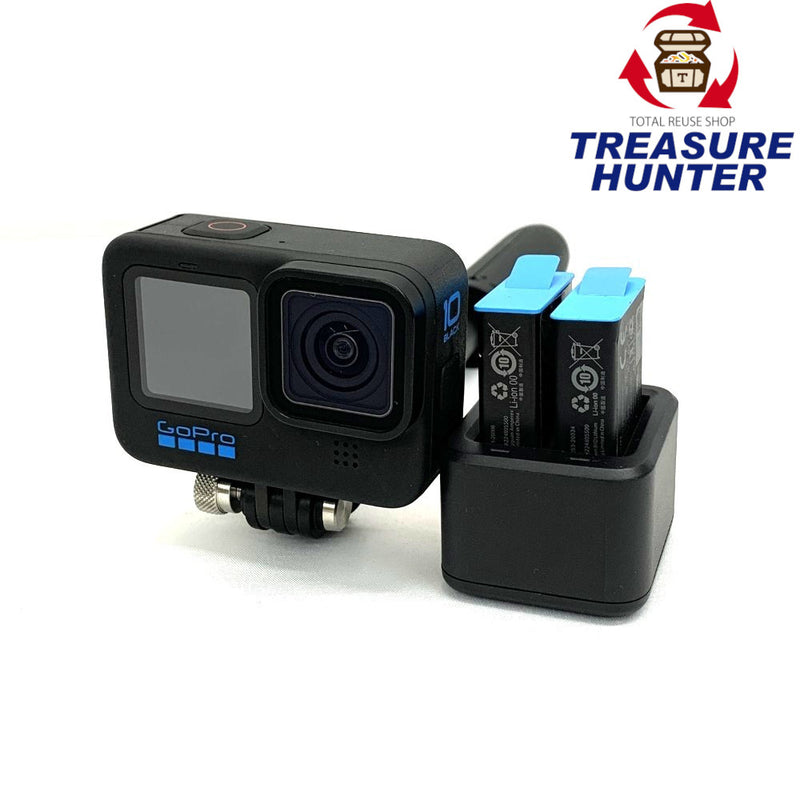 GoPro アクションカメラ HERO10 BLACK CHDHX-101-FW  ブラック ウェアラブルカメラ ゴープロ 【103066521008】