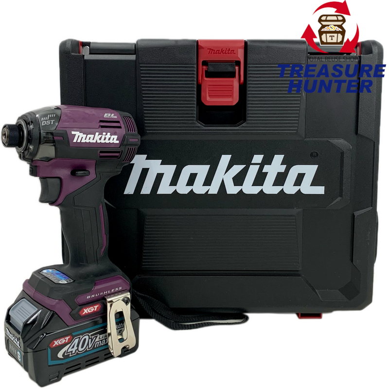 Makita 40V 充電式インパクトドライバ セット TD002GDXAP オーセンティックパープル マキタ 【103068409006】