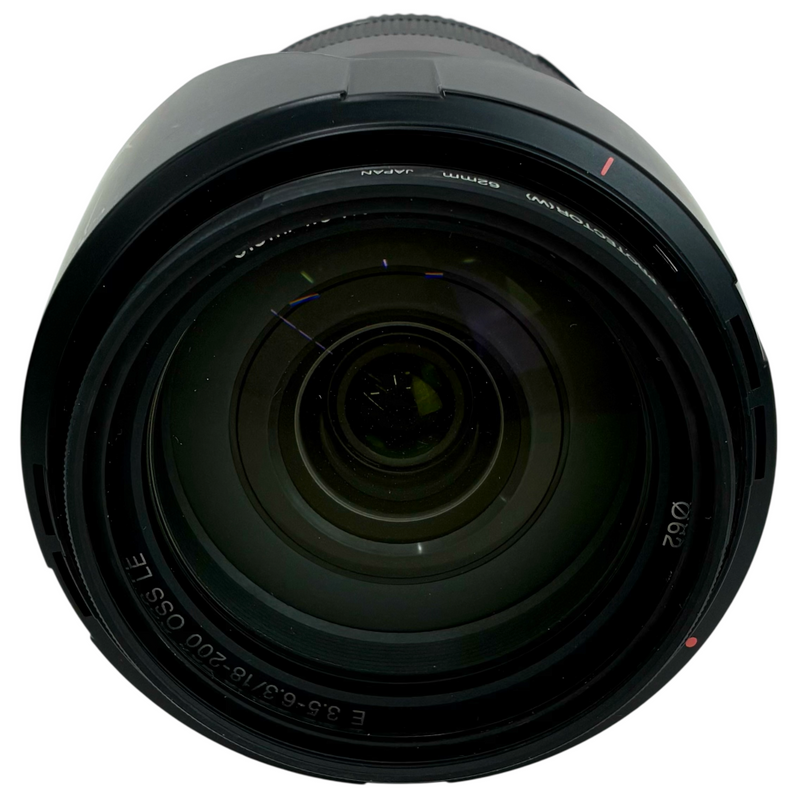 SONY E 18-200mm F3.5-6.3 0SS 高倍率ズームレンズ SEL18200LE ソニー 【103068849007】