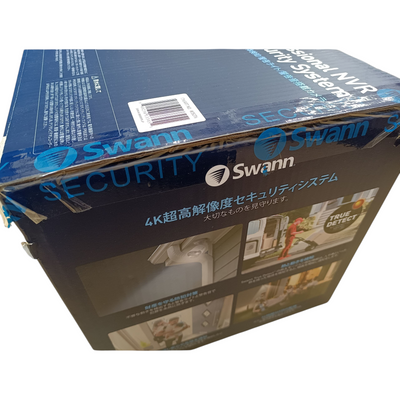 未開封 Swann セキュリティシステム 4K カメラ6台セット SWNVK-886806FB-JP 防犯 監視 2TB 有線接続 熱感知 モーションセンサー 顔認証 【103069951002】