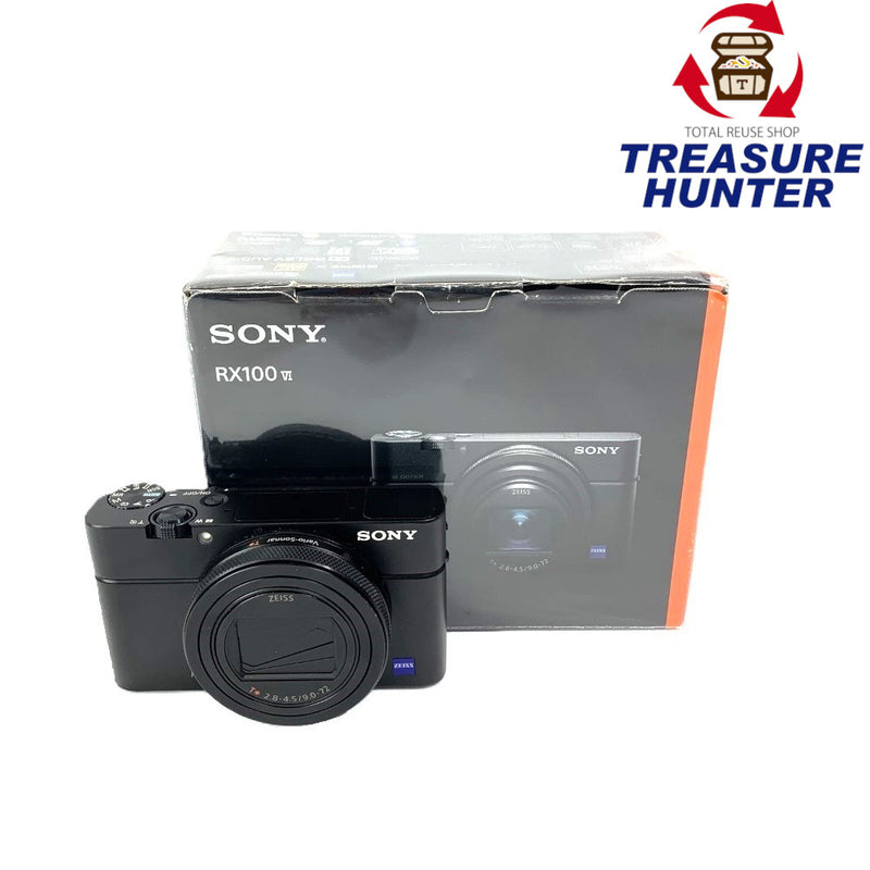 SONY(ソニー) デジタルスチルカメラ サイバーショット DSC-RX100M6 ブラック 有効画素数2010万画素 Cyber-shot 【103070186008】