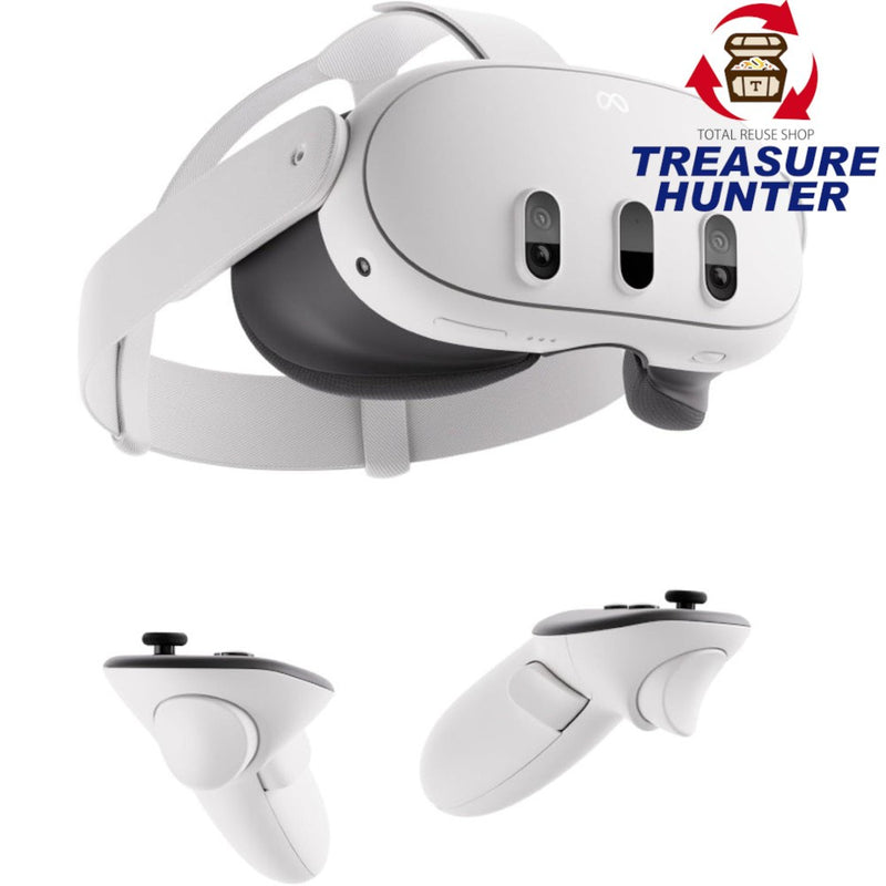 Meta(メタ) Meta Quest3 オールインワンVRヘッドセット 899-00594 ムーンストーンホワイト 2024年製  未使用品 【103070714005】