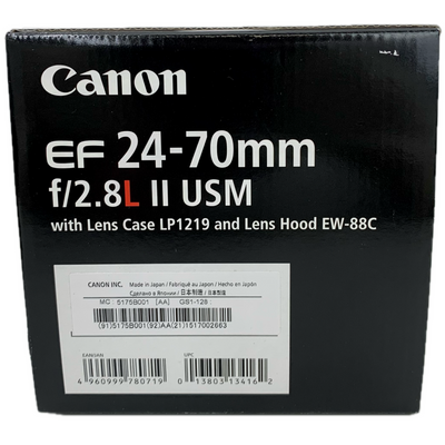 Canon 一眼レフカメラ 交換用レンズ キャノンEFマウント EF24-70mm F2.8L II USM キャノン 【103071224006】