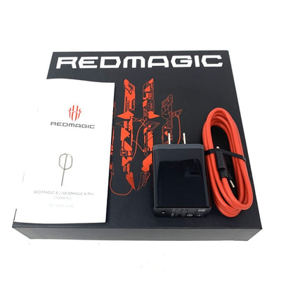 REDMAGIC(レッドマジック)　ゲーミングスマホ　REDMAGIC6 IMフリー　NX669J 128GB 6.8型　12＋128G エクリプスブラック 【103071847001】