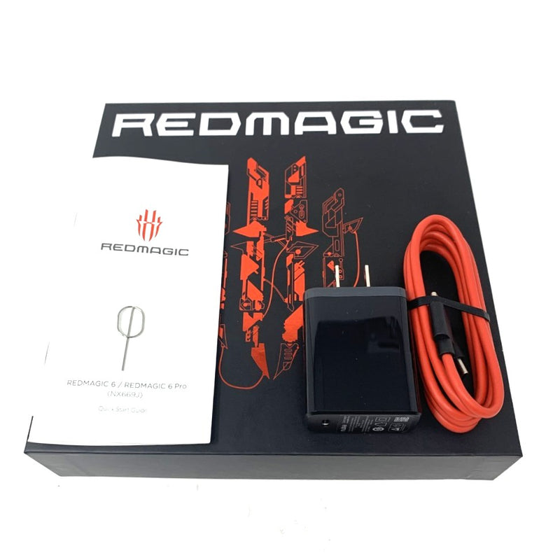 REDMAGIC(レッドマジック)　ゲーミングスマホ　REDMAGIC6 IMフリー　NX669J 128GB 6.8型　12＋128G エクリプスブラック 【103071847001】