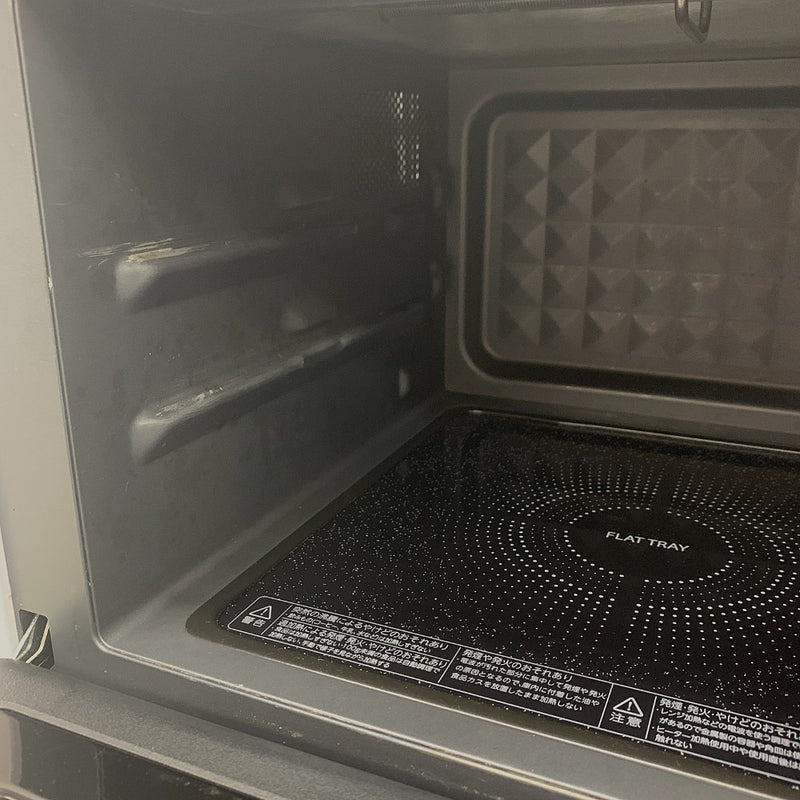 TOSHIBA オーブンレンジ 18L ER-18(W) 50/60Hz ホワイト 2020年製 東芝 【103073449009】