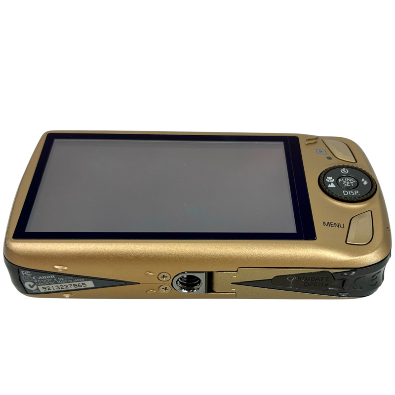 Canon コンパクトデジタルカメラ IXY DIGITAL 930 IS 1240万画素 PC1437 ブラウン 2009年 キヤノン 【103073617002】