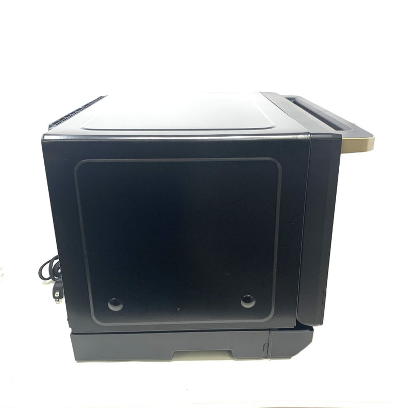 ヤマダ電機 スチームオーブンレンジ SERIE NOIR NMW-JV23K ブラック 縦開き 庫内フラット 50/60Hz 2022年製 【103073719009】