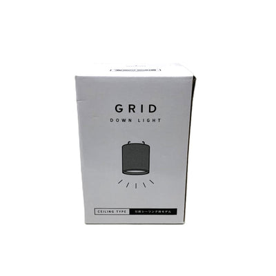 ART WORK STUDIO 引掛シーリング用　グリッドシーリングダウンライト　ダークシルバー　AW-0552E 未使用品 【103074644008】