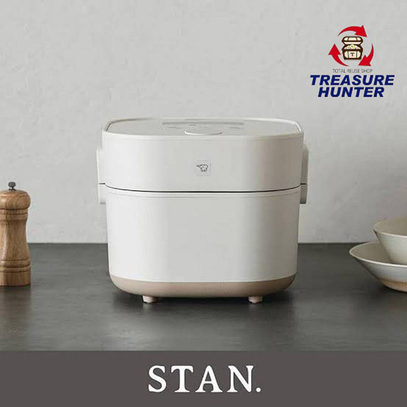 未使用品 象印 ZOJIRUSHI 自動調理鍋 STAN EL-KA23-WA ホワイト 電気調理鍋 無水調理 直火対応 調理家電 【103076188002】