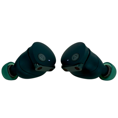 audio-technica 完全ワイヤレスイヤホン SOLID BASS ATH-CKS50TW2 グリーン マイク搭載 防塵・防水設計 自動オン、オフ機能搭載2024年 オーディオテクニカ 【103076433006】