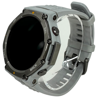 amazfit アウトドア用 スマートウォッチ T-REX 3 ヘイズグレー Android/iOS両対応 着信通知機能 2025年 アマズフィット 【103076534006】