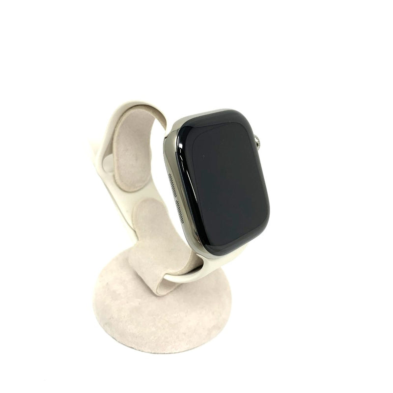 Apple Watch Series10 GPS＋Cellularモデル 46mm MX163J/A ナチュラルチタニウムケース スターライトスポーツバンドS/M 2024年 アップル 【103076632005】