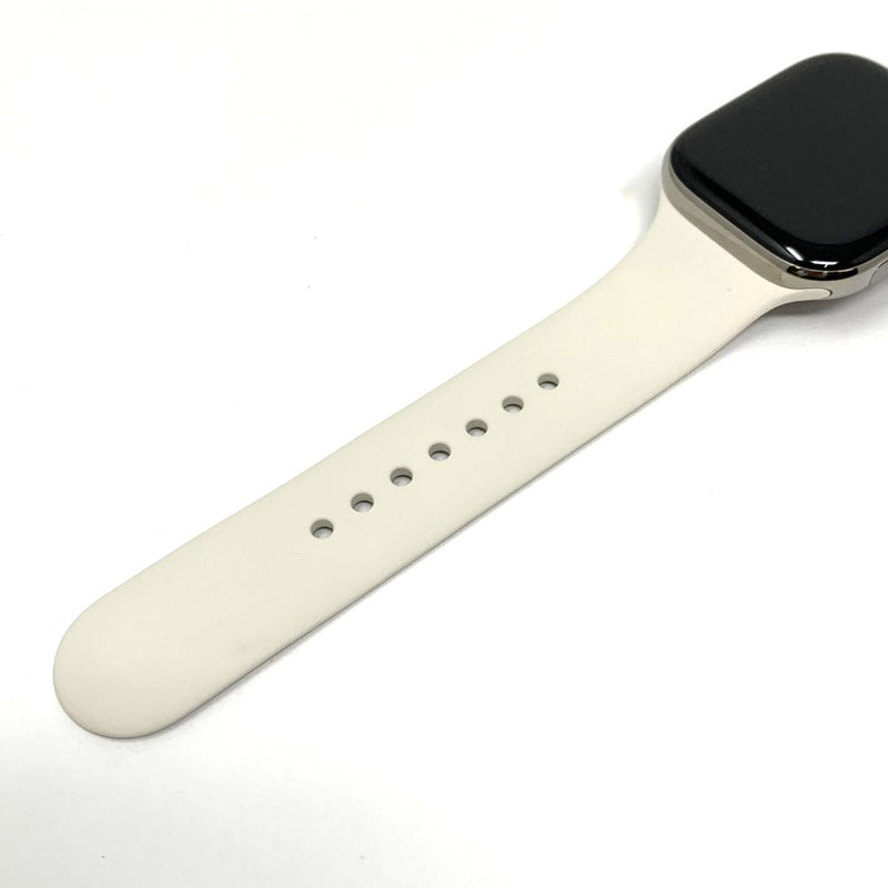 Apple Watch Series10 GPS＋Cellularモデル 46mm MX163J/A ナチュラルチタニウムケース スターライトスポーツバンドS/M 2024年 アップル 【103076632005】