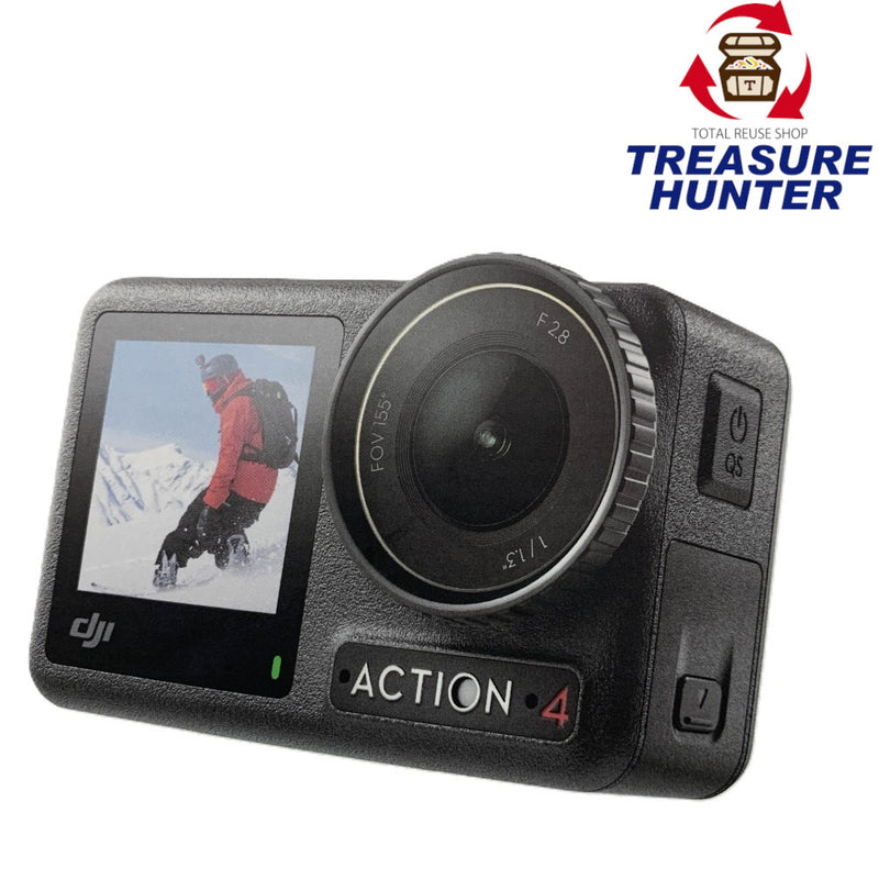 DJI  アドベンチャーコンボ アクションカメラ OSMO ACTION4 ブラック  CA2040  【103076924005】