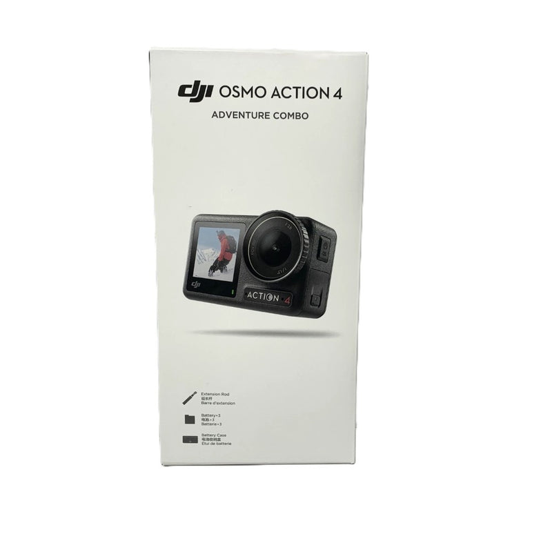 DJI  アドベンチャーコンボ アクションカメラ OSMO ACTION4 ブラック  CA2040  【103076924005】