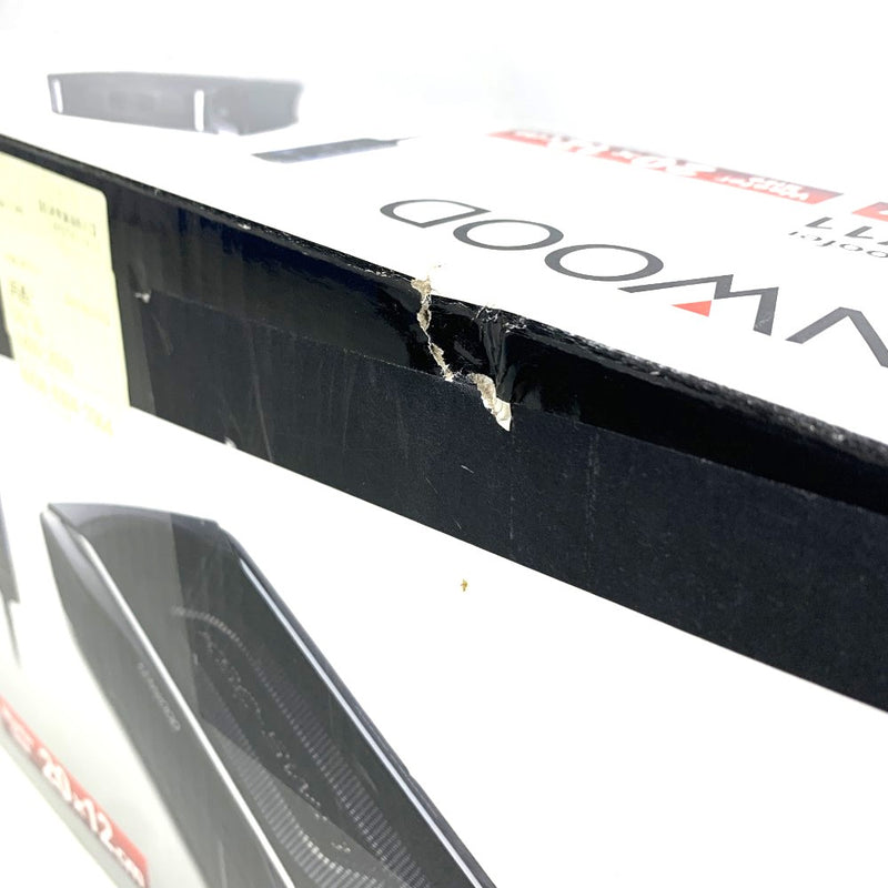 KENWOOD チューンアップ・サブウーファー　KSC-SW11 未使用長期保管品 【103078301008】