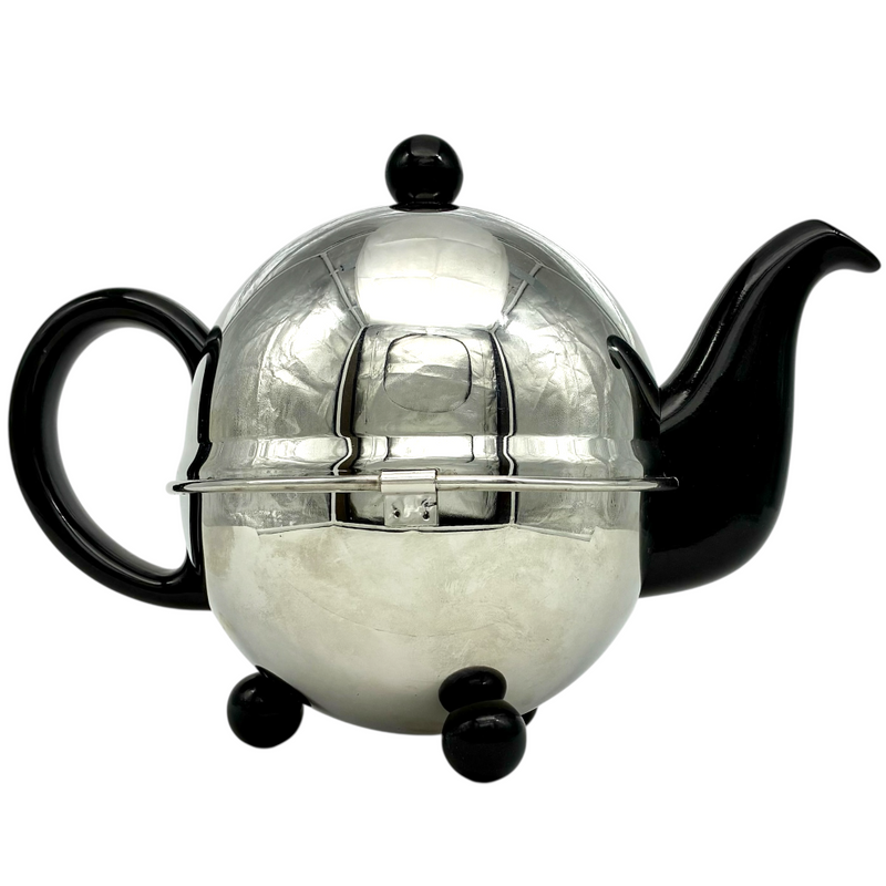 MARIAGE FRERES ティーポット アールデコ1930 0.6L ブラック×シルバー マリアージュフレール 【105049918002】