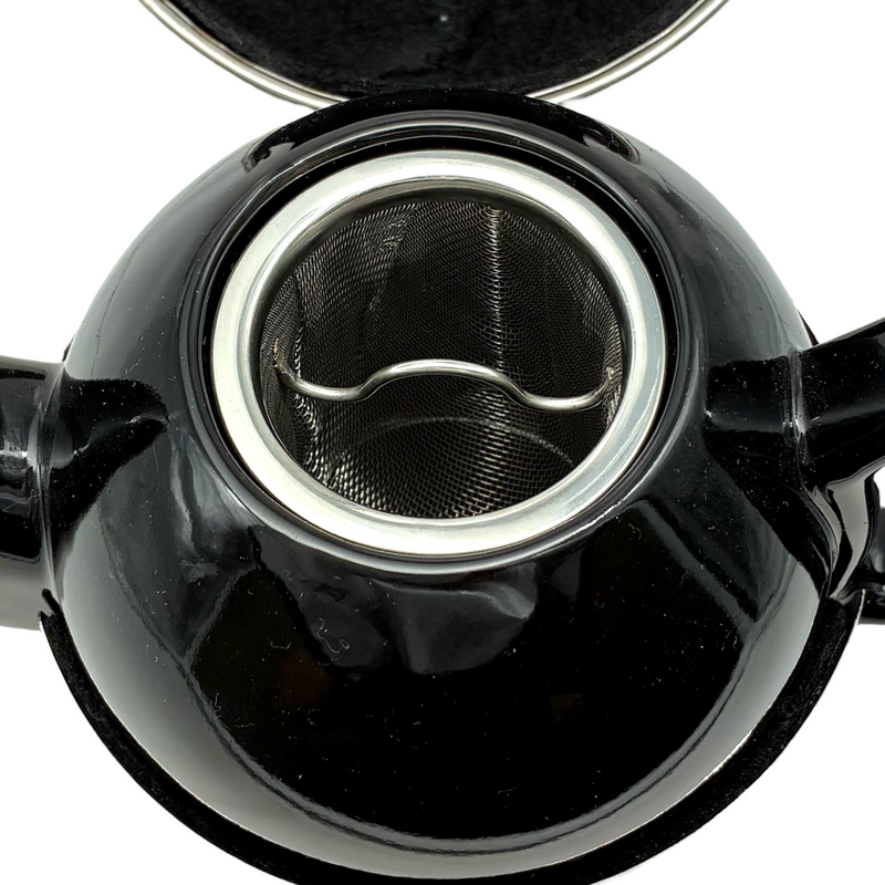 MARIAGE FRERES ティーポット アールデコ1930 0.6L ブラック×シルバー マリアージュフレール 【105049918002】