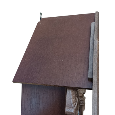 中古 RHYTHM 鳩時計 4MJ236RH カッコー クロック 壁掛け 振り子 時計 木製 CITIZEN 【105060316002】