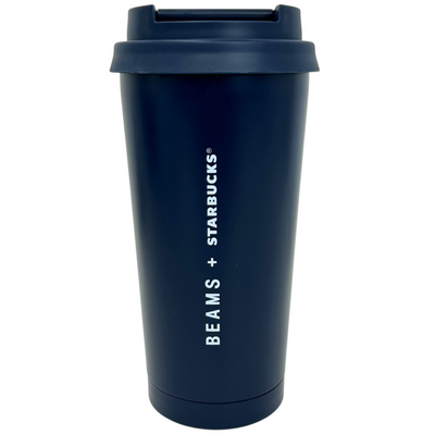 Starbucks×BEAMS リサイクルステンレスTOGOロゴタンブラー College Design ネイビー 473ml スターバックス×ビームス 【105060753002】