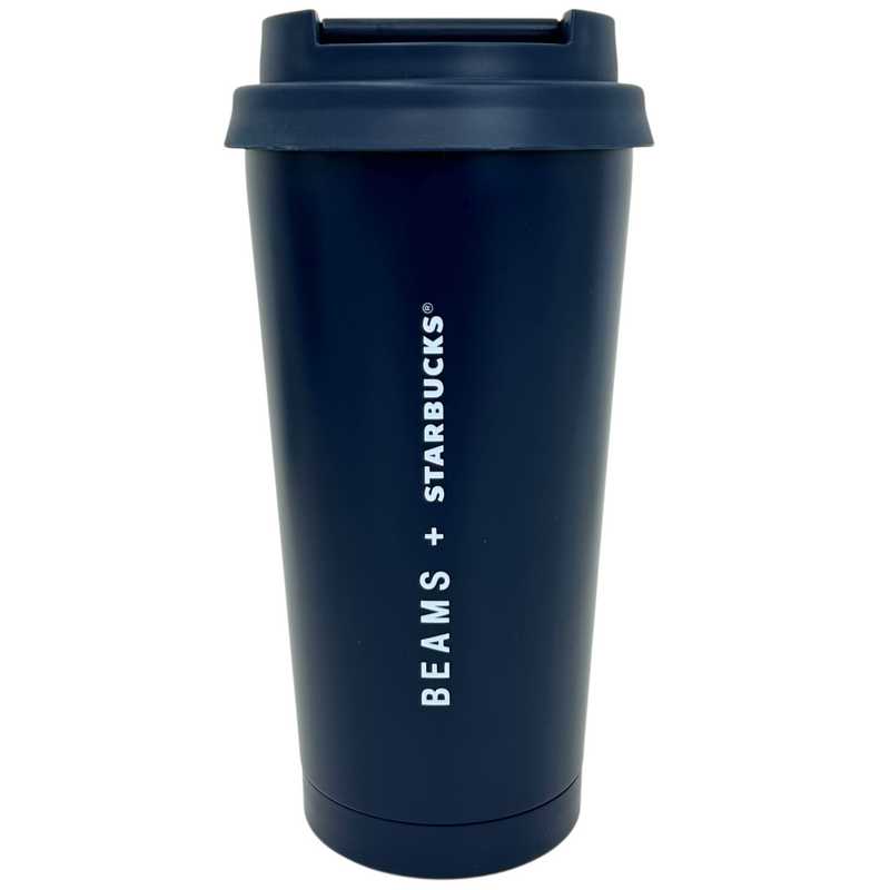 Starbucks×BEAMS リサイクルステンレスTOGOロゴタンブラー College Design ネイビー 473ml スターバックス×ビームス 【105060753002】