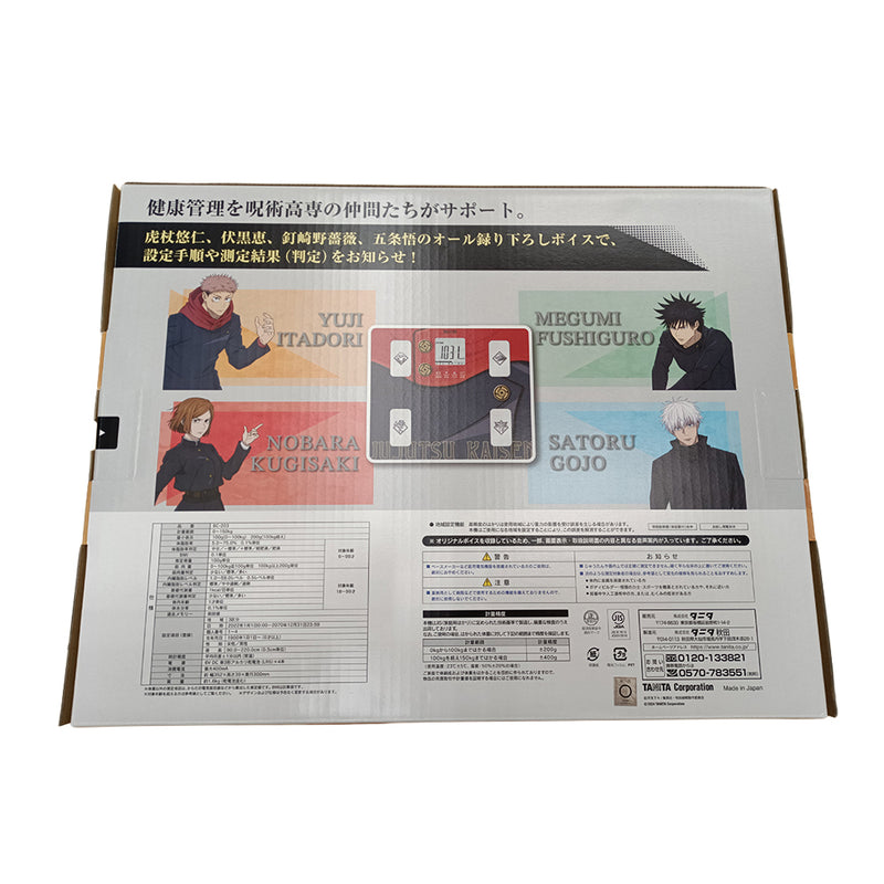 未使用 タニタ 呪術廻戦 音声体組成計 BC-203-JJK 呪術高専モデル 【105070930002】
