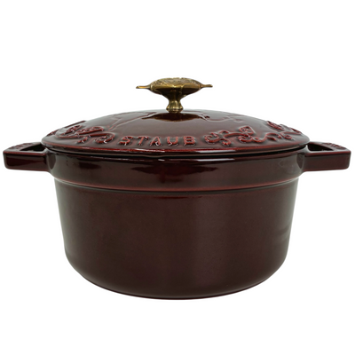 STAUB×Tomorrowland ピコ ココット ラウンド 20cm グレナディン レッド IH対応 ストウブ×トゥモローランド 【105071216007】