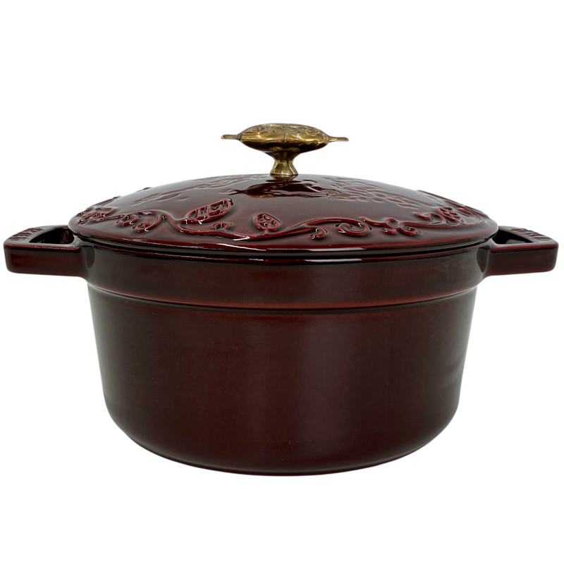 STAUB×Tomorrowland ピコ ココット ラウンド 20cm グレナディン レッド IH対応 ストウブ×トゥモローランド 【105071216007】