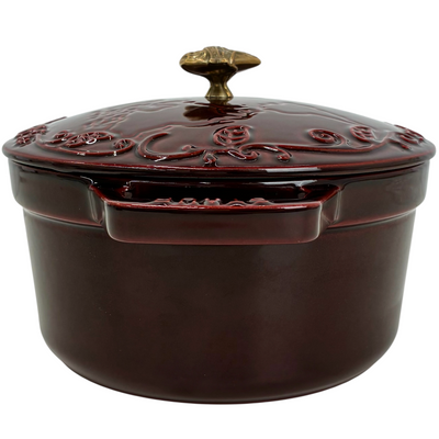 STAUB×Tomorrowland ピコ ココット ラウンド 20cm グレナディン レッド IH対応 ストウブ×トゥモローランド 【105071216007】