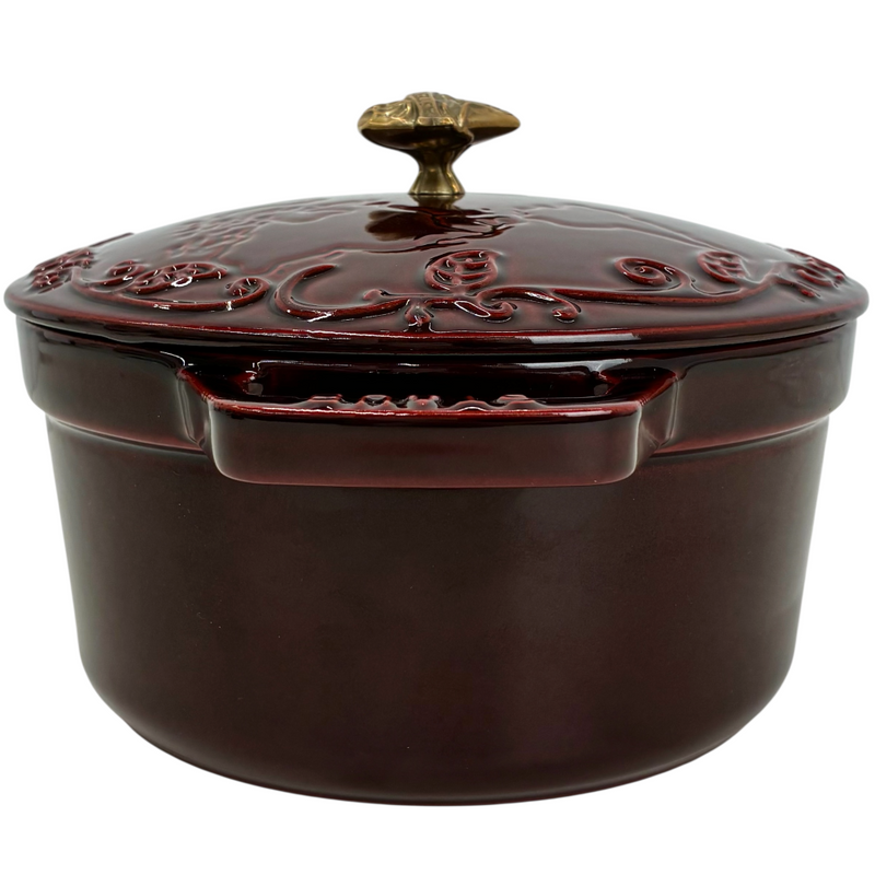 STAUB×Tomorrowland ピコ ココット ラウンド 20cm グレナディン レッド IH対応 ストウブ×トゥモローランド 【105071216007】