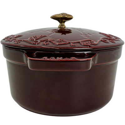 STAUB×Tomorrowland ピコ ココット ラウンド 20cm グレナディン レッド IH対応 ストウブ×トゥモローランド 【105071216007】