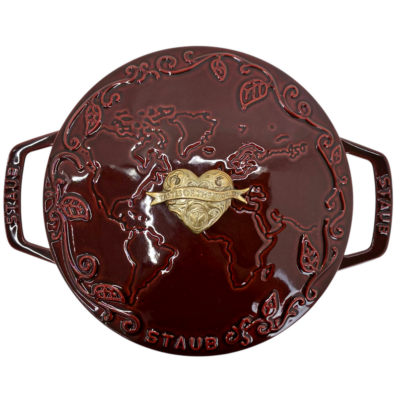 STAUB×Tomorrowland ピコ ココット ラウンド 20cm グレナディン レッド IH対応 ストウブ×トゥモローランド 【105071216007】