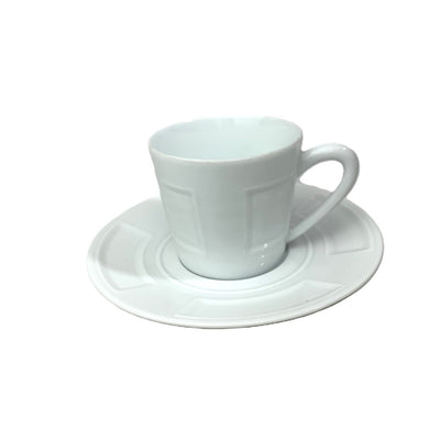 BERNARDAUD (ベルナルド) NAXOS エスプレッソカップ&ソーサー 6客セット ナクソス 未使用品 【106040908003】