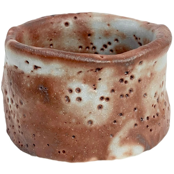 玉置保夫　志野　盃 玉置保夫 志野焼 赤志野盃 【106053609007】 – 【トレジャー