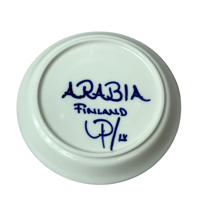 ARABIA アラビア バレンシア カップ&ソーサー 6客セット ヴィンテージ 食器 未使用 長期保管品 【106053883003】