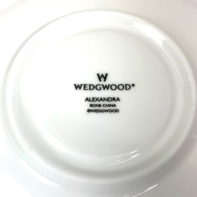 WEDGWOOD(ウエッジウッド) カップ&ソーサー アレクサンドラ ペールブルー 2客セット 箱あり 【106054066005】