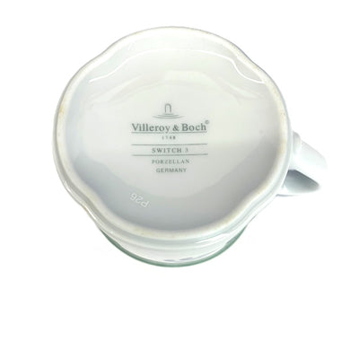 Villeroy&Boch（ ビレロイ＆ボッホ）スイッチ3 カップ＆ソーサー 6客セット 箱付き 未使用品 【106054075003】