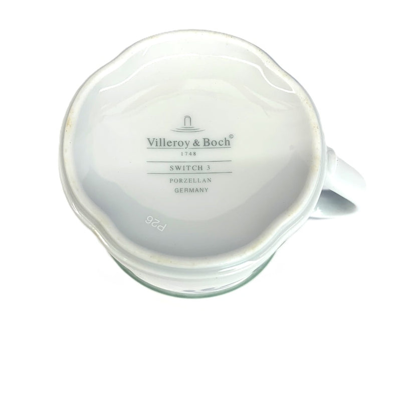 Villeroy&Boch（ ビレロイ＆ボッホ）スイッチ3 カップ＆ソーサー 6客セット 箱付き 未使用品 【106054075003】