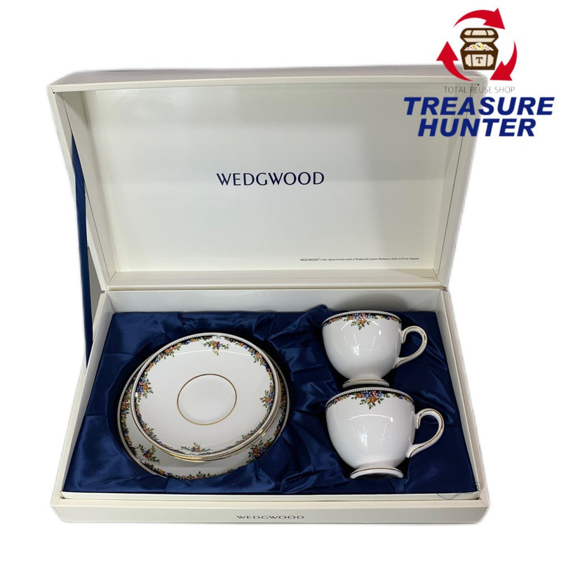 WEDGWOOD オズボーン ペア カップ＆ソーサー 廃盤品 テーブルウェア ウエッジウッド 【106059906008】